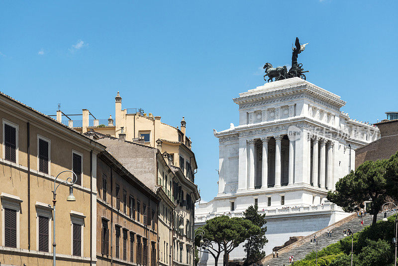 威尼斯广场 罗马维托里奥·伊曼纽尔纪念碑